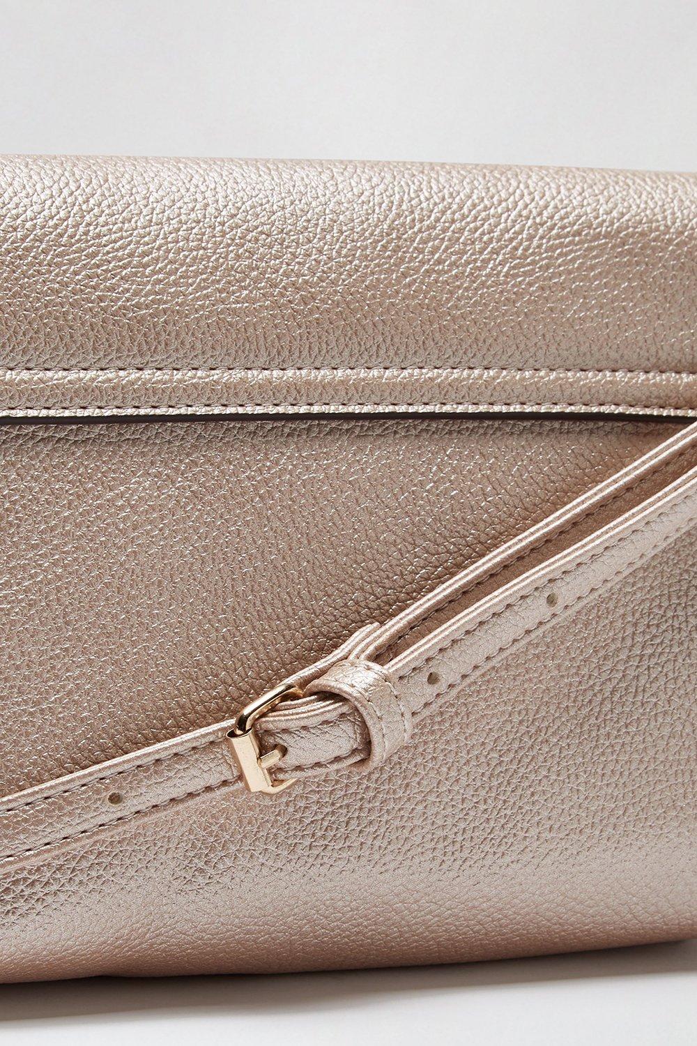 Dorothy perkins rose store gold bag